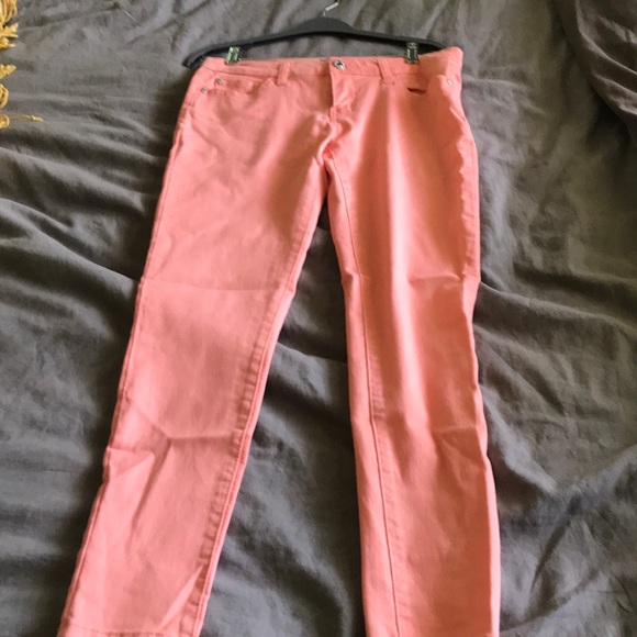 Celebrity Pink Denim - Bright pink skinny jeans